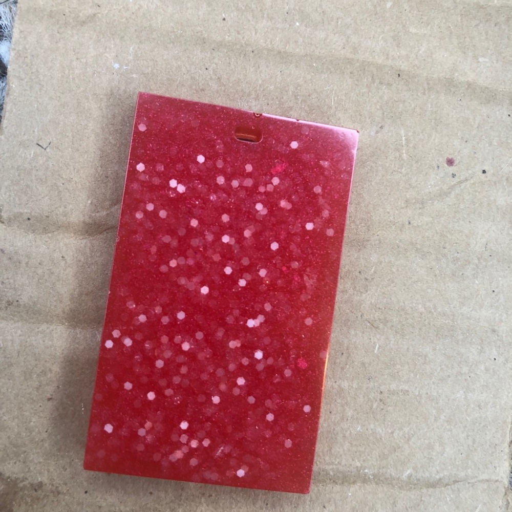 Resin charm